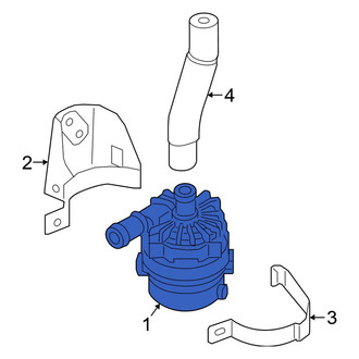Audi OE - Left Engine Auxiliary Water Pump