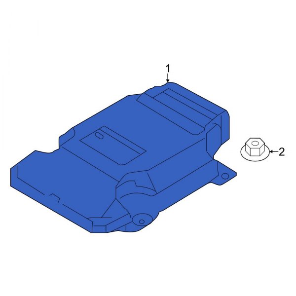 Audi OE 8W0907777AA Active Suspension Control Module