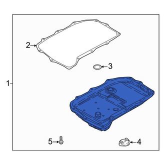 Audi OE - Transmission Oil Pan