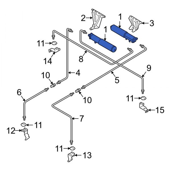 Active Suspension Fluid Reservoir