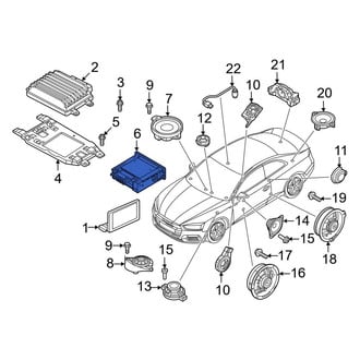 Audi OE - Radio Control Unit