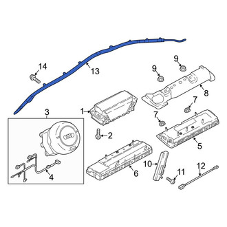 Audi OE - Left Curtain Air Bag