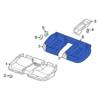 Audi OE - Rear Seat Cover