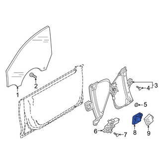 Audi OE - Front Left Door Control Module
