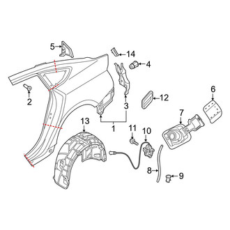 Audi OE - Quarter Panel & Components