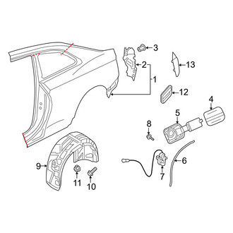 Audi OE - Quarter Panel & Components