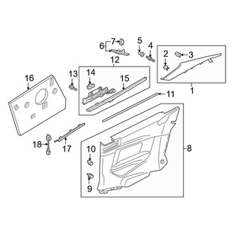 Audi OE - Quarter Panel - Interior Trim