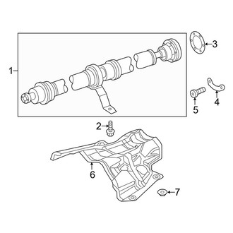 Audi OE - Rear Suspension - Drive Shaft