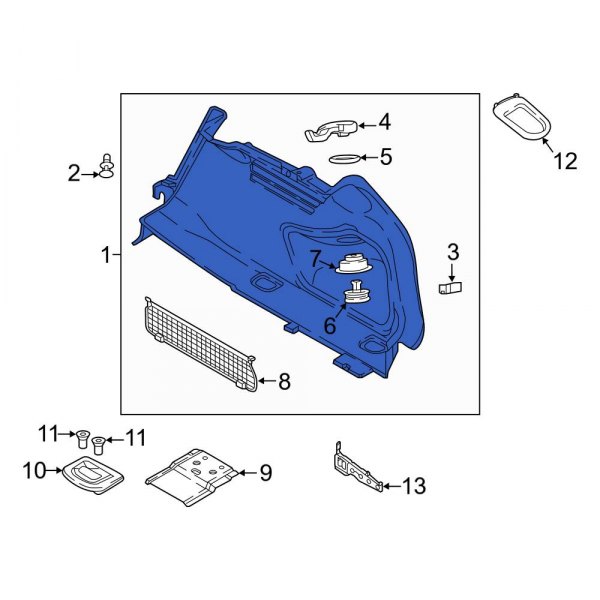 Trunk Trim Panel