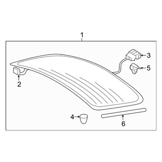 Audi OE - Lift Gate - Glass