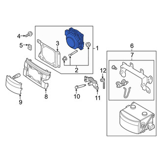 Audi OE - Front Collision Warning Sensor