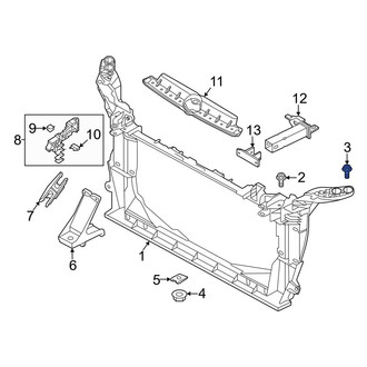 Audi OE - Radiator Support Panel Bolt