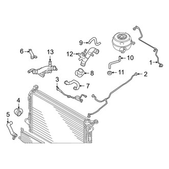 Audi OE - Cooling - Hoses & Lines (Main)