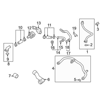 Audi OE - Cooling - Hoses & Lines (Secondary)