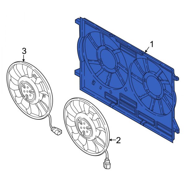 Engine Cooling Fan Shroud