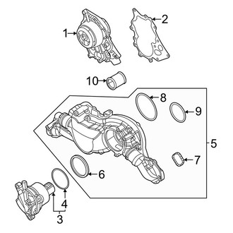 Audi OE - Cooling - Water Pump