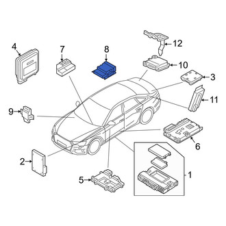 Audi OE - Air Bag Control Module