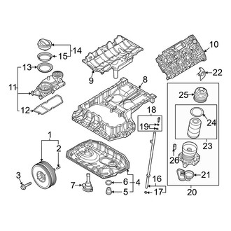 Audi OE - Engine / Transaxle - Engine Parts