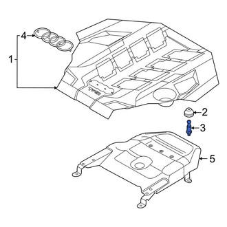 Audi OE - Engine Cover Stud