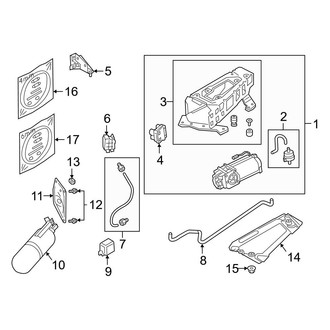 Audi OE - Front Suspension - Air Distribution System