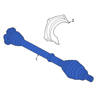 Audi OE - Front CV Axle Assembly