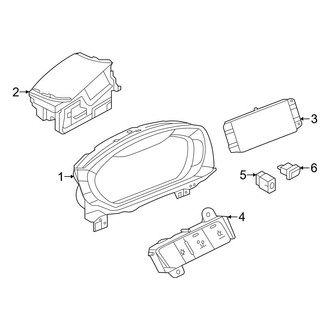 Audi OE - Instrument Panel - Cluster & Switches
