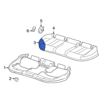 Audi OE - Rear Seat Cushion Pad