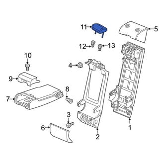 Audi OE - Rear Center Headrest