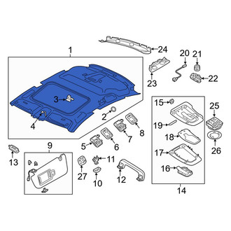 Audi OE - Headliner