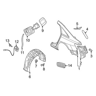 Audi OE - Quarter Panel & Components