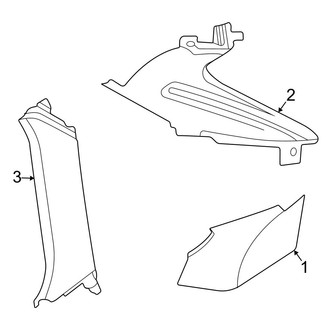 Audi OE - Quarter Panel - Interior Trim
