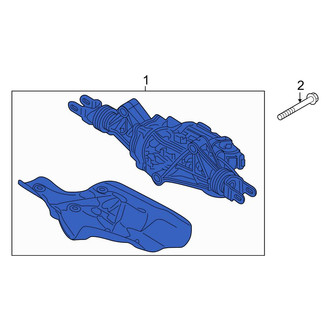 Audi OE - Rear Steering Gear Box