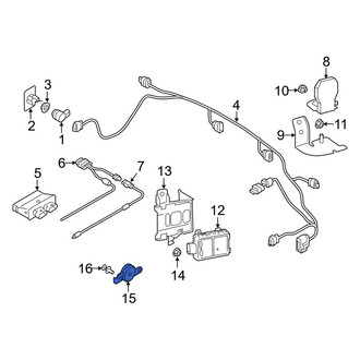 Audi OE - Rear Back Up Alarm