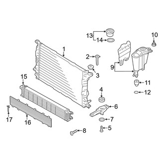Audi OE - Cooling - Radiator & Components (Premium Plus / Prestige Coupe)