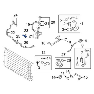 Audi OE - Engine Coolant Pipe Bolt
