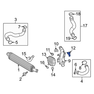 Audi OE - Turbocharger Boost Sensor