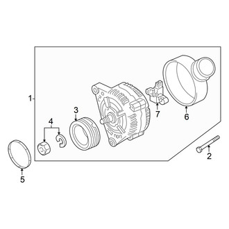 Audi OE - Electrical - Alternator (3.2L)