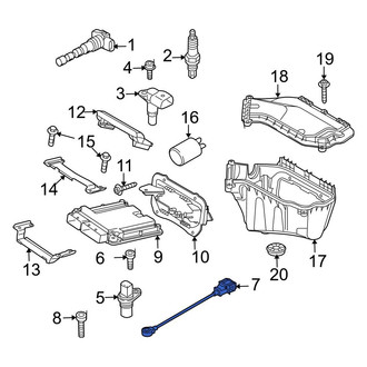 Audi OE - Ignition Knock (Detonation) Sensor