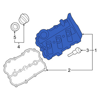 Audi OE - Right Engine Valve Cover