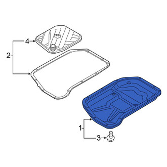 Audi OE - Transmission Oil Pan