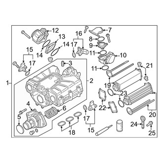 Audi OE - Engine / Transaxle - Supercharger & Components (Base Coupe)