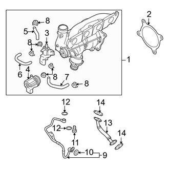 Audi OE - Engine / Transaxle - Turbocharger & Components (Coupe 2.0L)