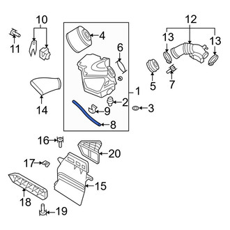 Audi OE - Vacuum Hose