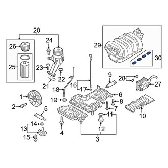 Audi OE - Engine Intake Manifold Gasket