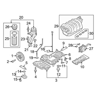 Audi OE - Engine / Transaxle - Engine Parts (Coupe 4.2L)