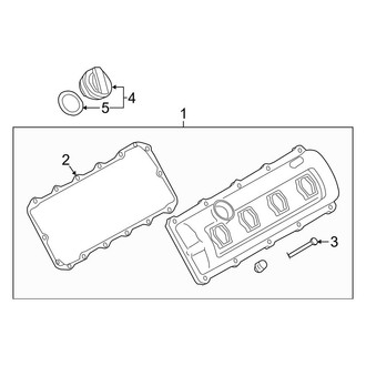 Audi OE - Engine / Transaxle - Valve & Timing Covers (Coupe 4.2L)