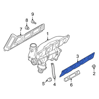 Audi OE - Turbocharger Gasket