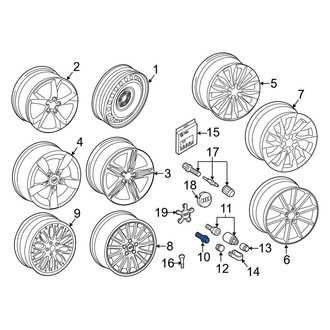 Audi OE - Wheel Lug Bolt