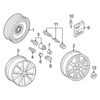 Audi OE - Wheels (20"), (Coupe)