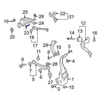 Audi OE - Suspension Control Arm Bolt